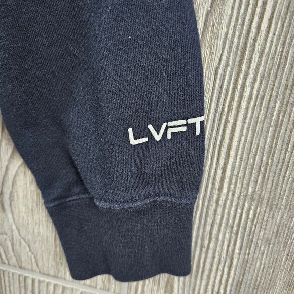 Live Fit LVFT Pullover Hoodie Women's  Large‎ Black Faded Performance Pullover - Picture 5 of 10
